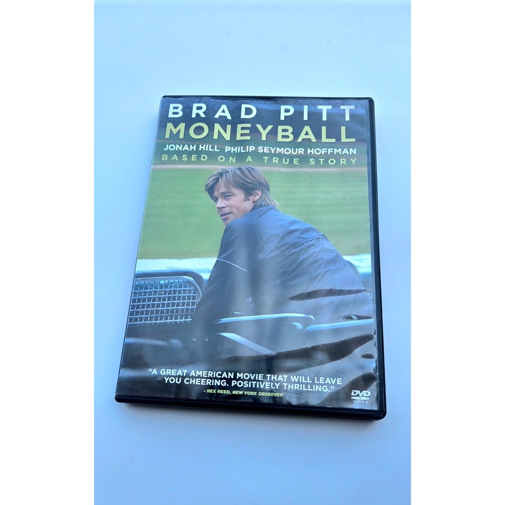 Moneyball DVD Brad Pitt Jonah Hill Baseball Sports Drama Movie 2011 Widescreen